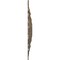 Ekena Millwork Orleans Ceiling Medallion (Fits Canopies up to 8 1/4"), 38 3/8"OD x 6 5/8"ID x 2 7/8"P, Warm Silver CM38OLWSS - alternate 2
